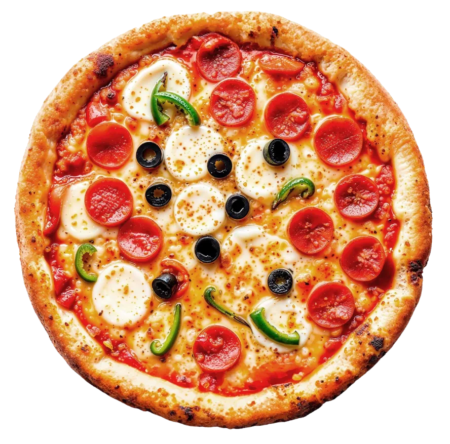 Personalized 8-inch Custom Pizza at The Spice Affair Pizza Restaurant in Calgary, AB